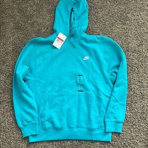 Nike Teal Hoodie with logo